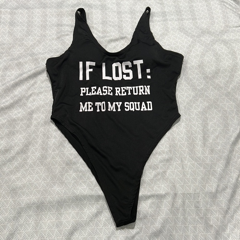 DONATED One piece swimsuit